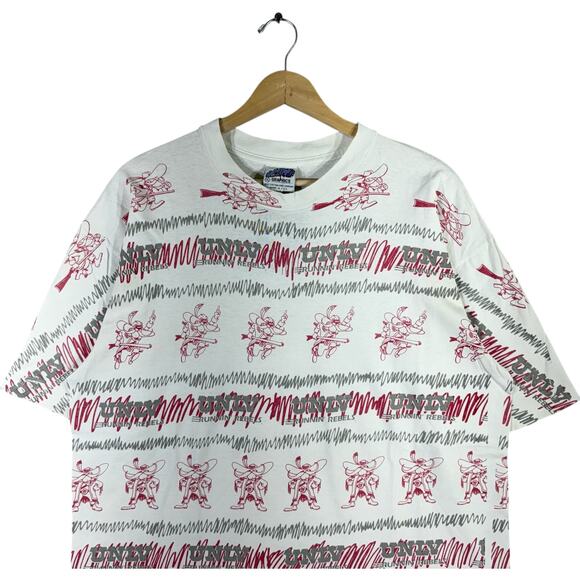 Vintage University Of Nevada Las Vegas Runnin' Rebels AOP Tee XL - Picture 2 of 7